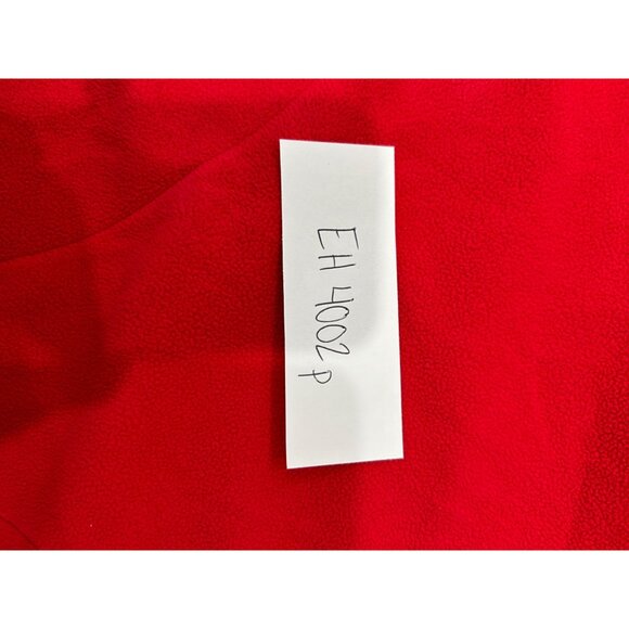 Under Armour Mens Red & Black Fleece Pullover Quarter-Zip Jacket XL - Picture 8 of 9